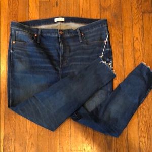 Madewell jeans high rise